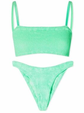 NWOT - Hunza G Gigi Bikini (Lime)
